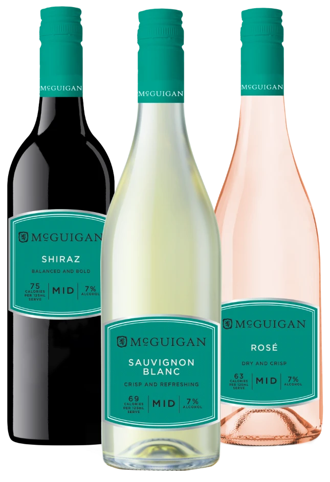 McGuigan Wines Bottles